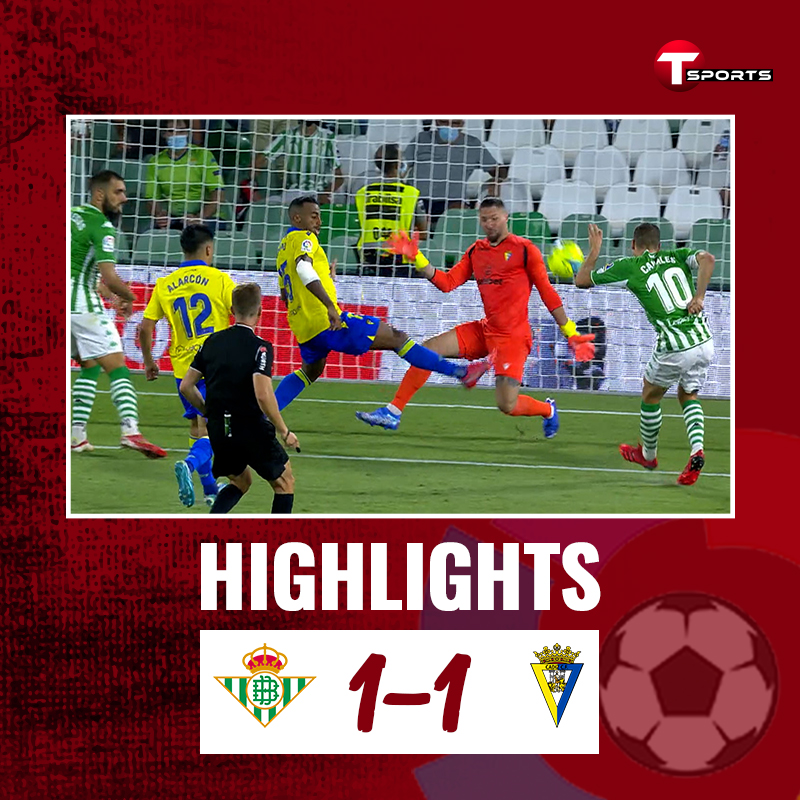 Extended Highlights | Cadiz CF vs Real Betis FC | LaLiga 2021 | T Sports