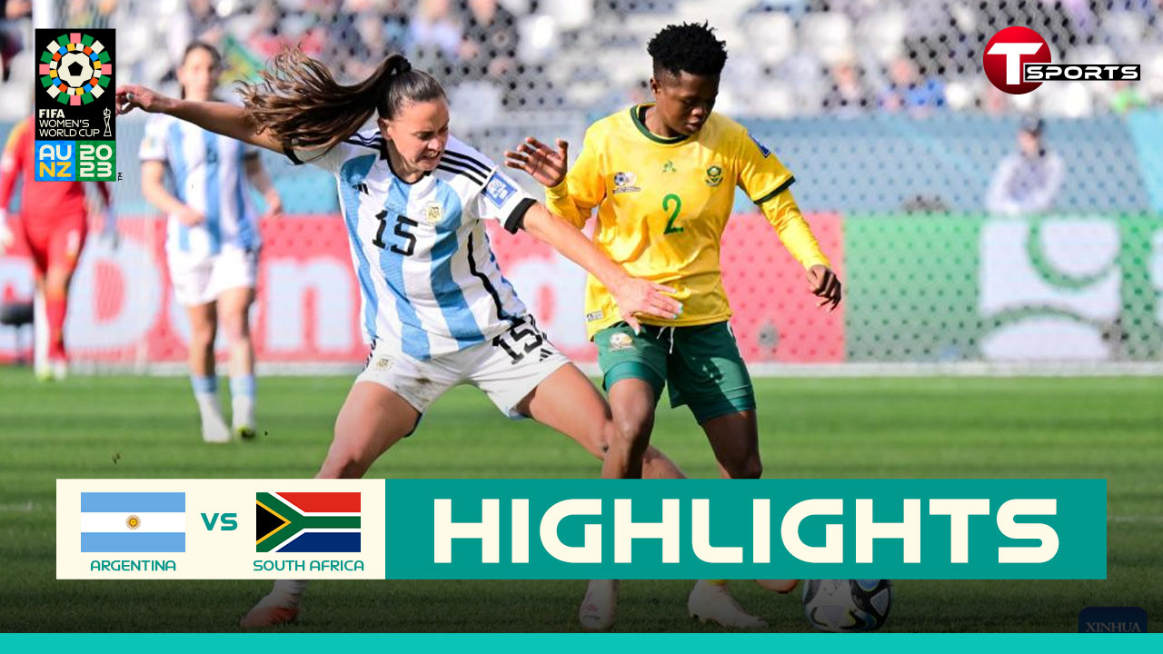 Highlights | Argentina vs South Africa | FIFA Women's World Cup 2023 | Football | T Sports