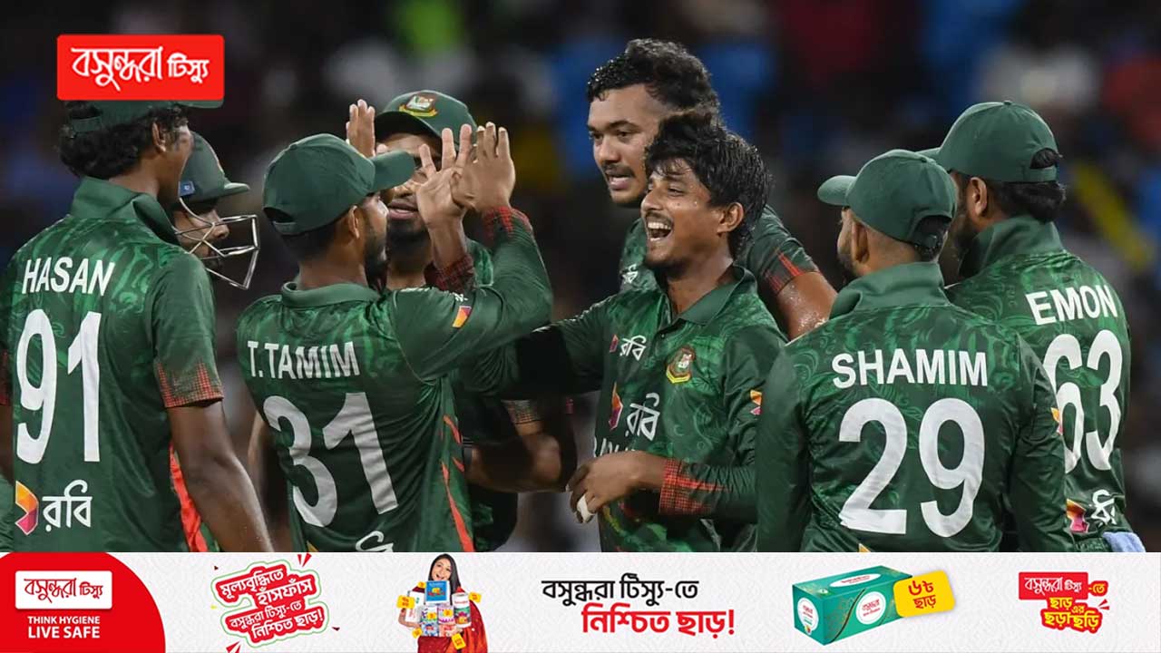 ব্যাটে-বলে মাহেদির ঝলক, বাংলাদেশের রোমাঞ্চকর জয়