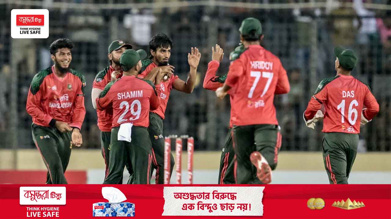 রোমাঞ্চকর জয়ে সিরিজও জিতে নিল বাংলাদেশ