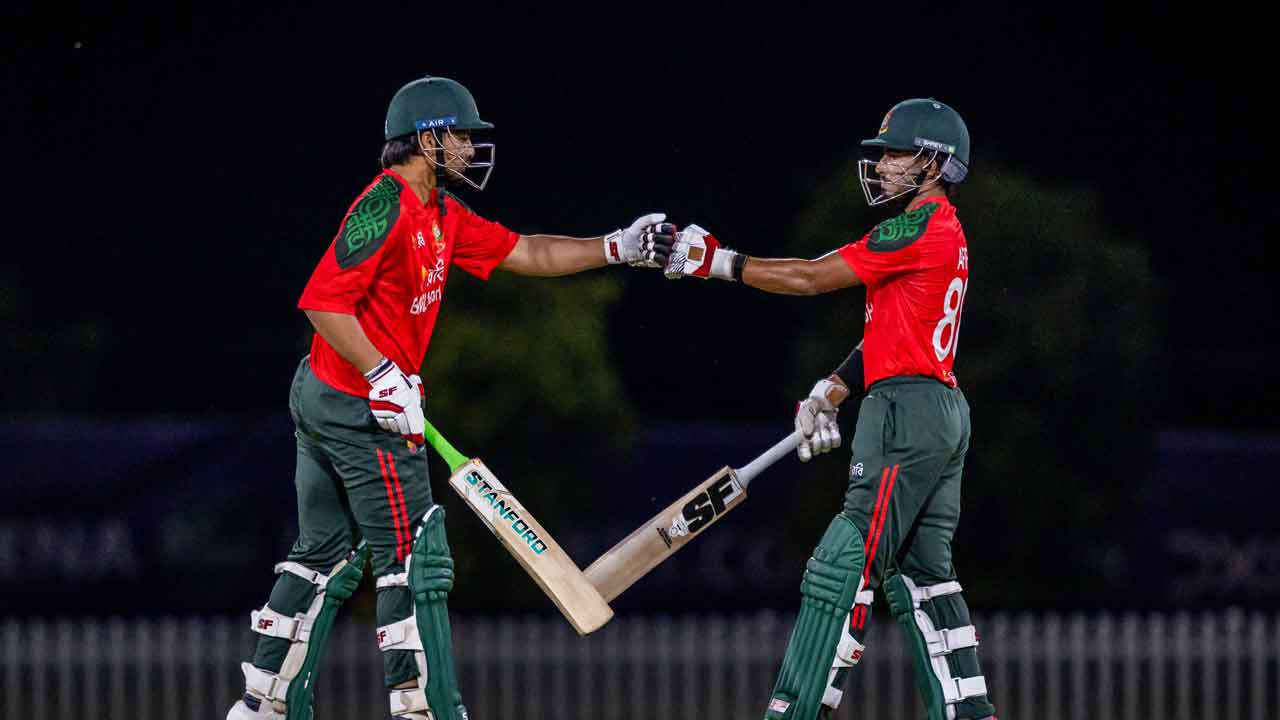 আফিফের ধীর ইনিংসের পর বাংলাদেশের ১৭২