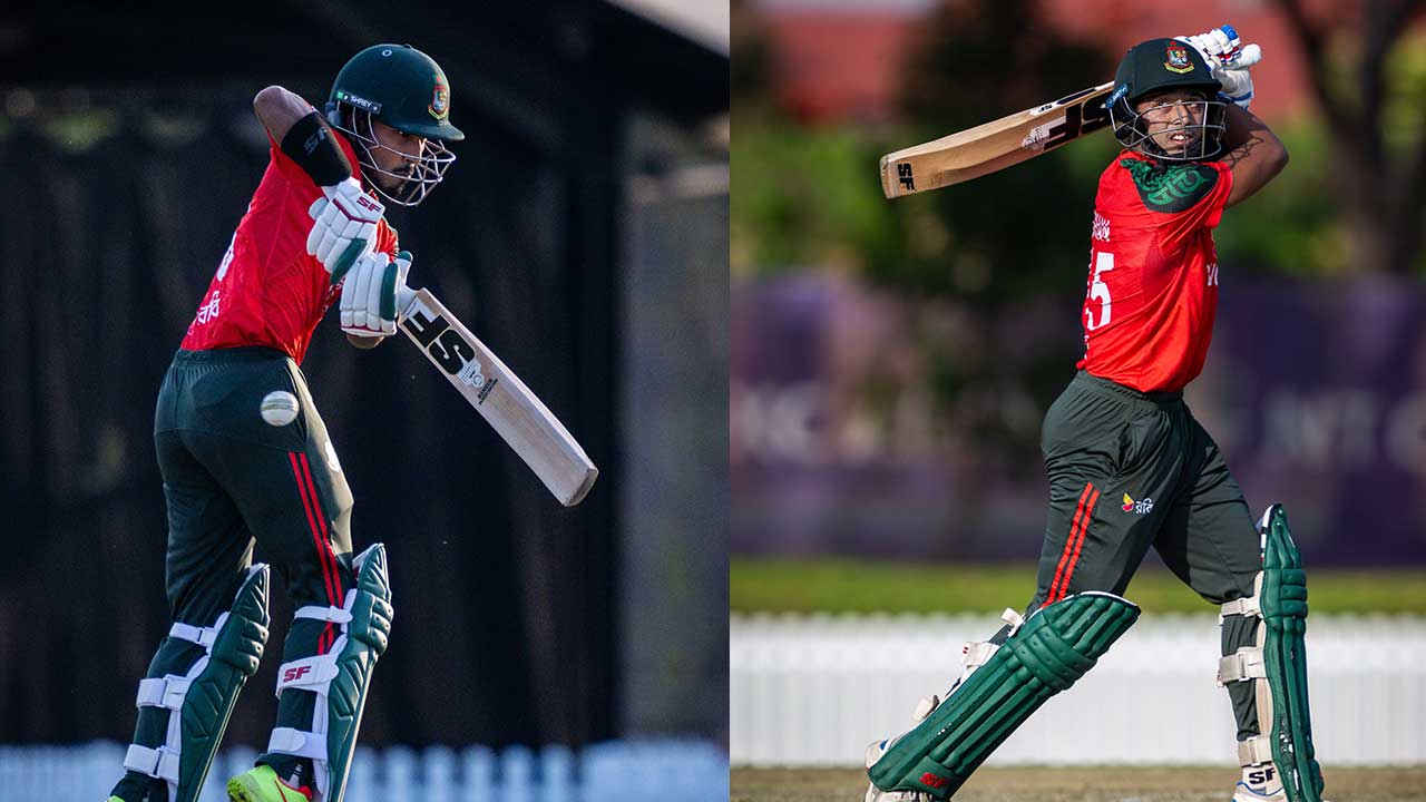 জিসানের ফিফটি, আফিফের ঝড়ে বাংলাদেশের ১৭৫