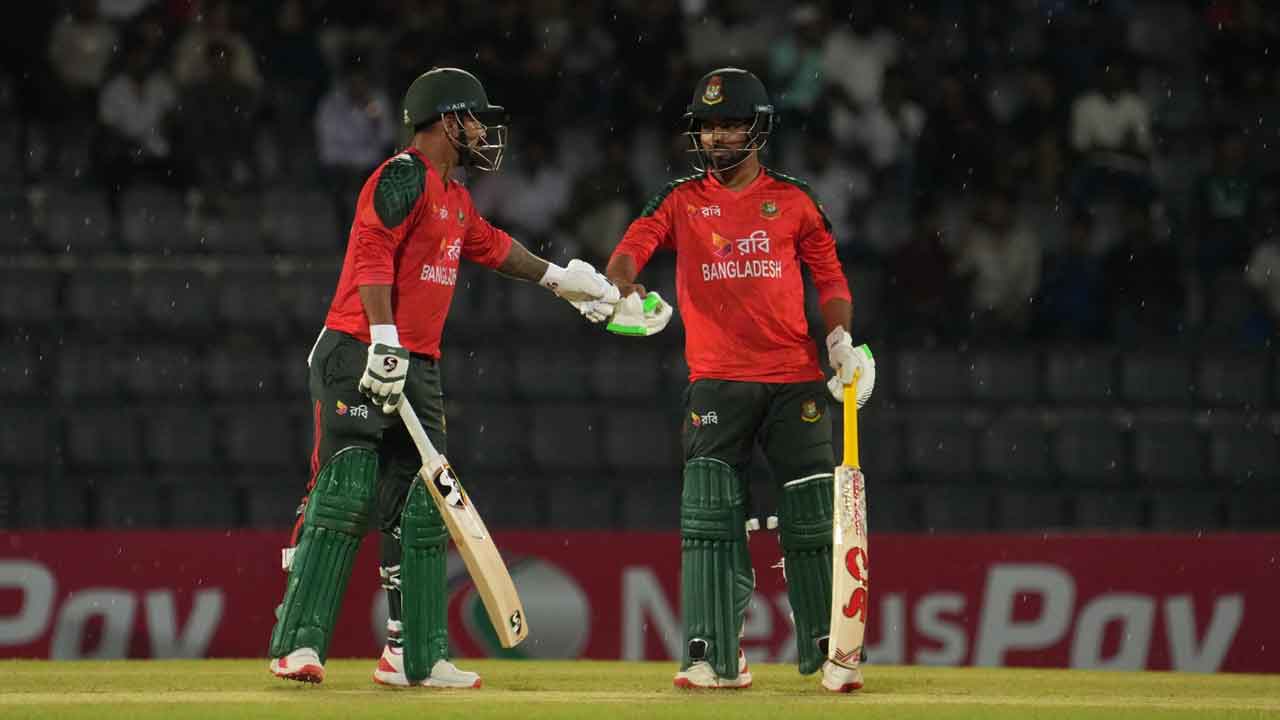 লিটনের ঝড়ের পর বাংলাদেশের ১৬৪
