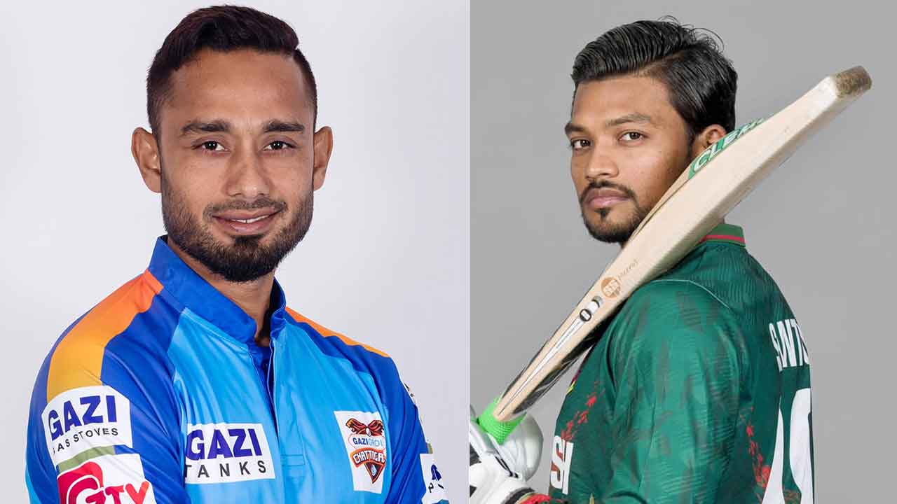 রাজশাহীর অধিনায়ক শান্ত, খুলনায় মিঠুন