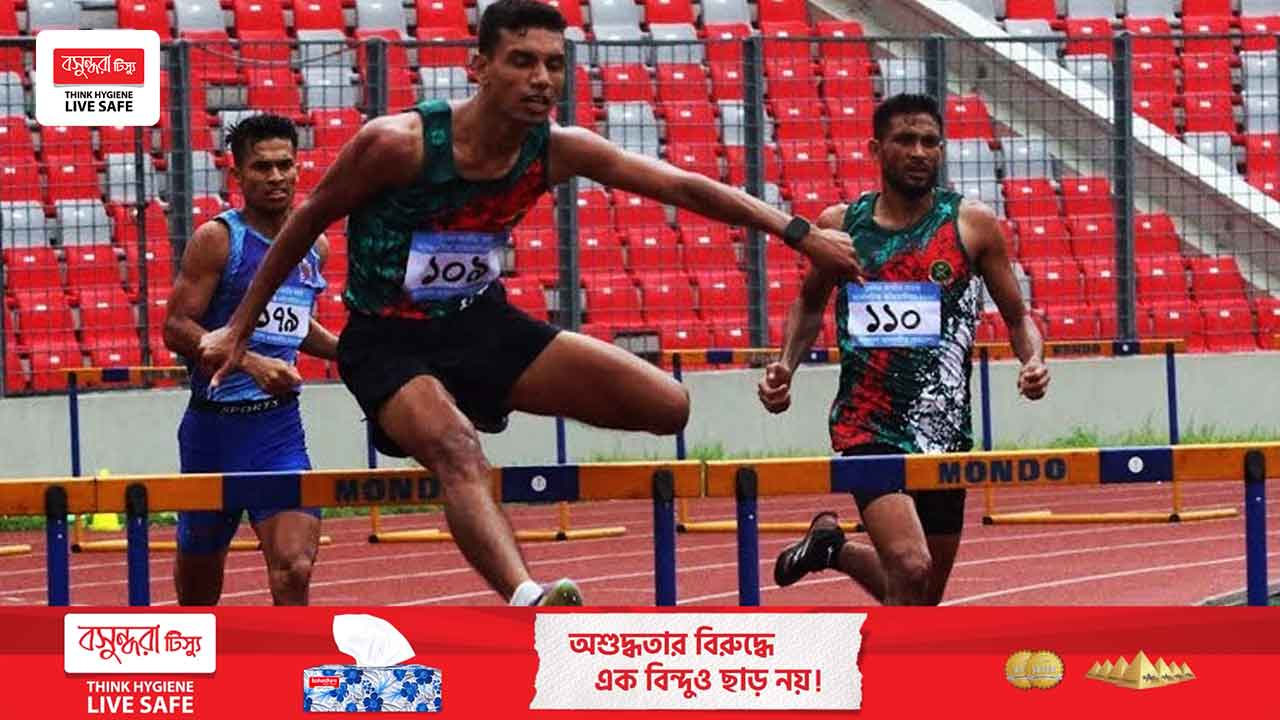 বিশ্ব অ্যাথলেটিকসে হিটে সবার শেষে হার্ডলার রনি