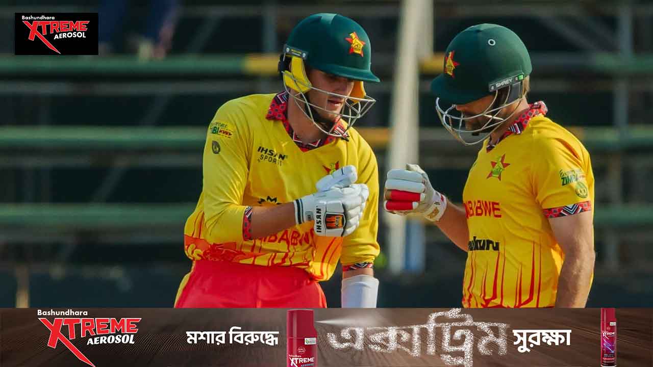 বেনেট ঝড়ে হেসে খেলে জিতল জিম্বাবুয়ে