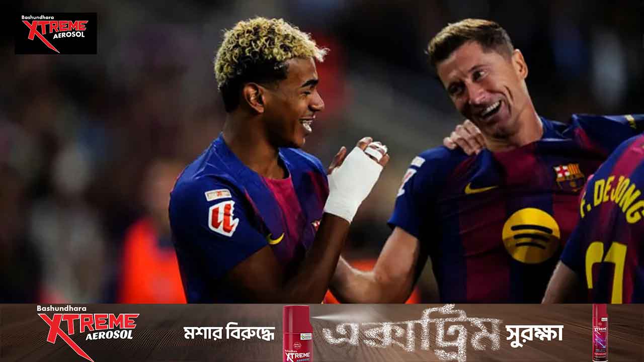 ইয়ামাল গোল করালেন, বার্সাকে জেতালেন