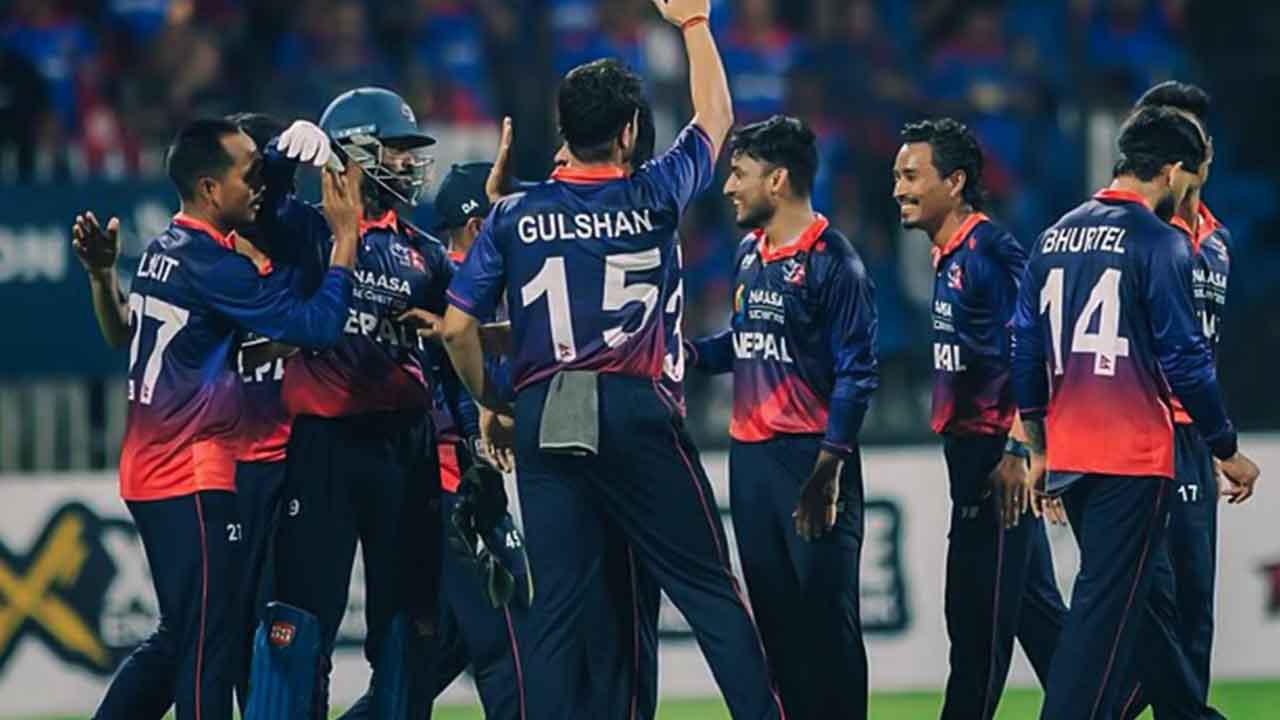 ওয়েস্ট ইন্ডিজের বিপক্ষে নেপালের ঐতিহাসিক সিরিজ জয়