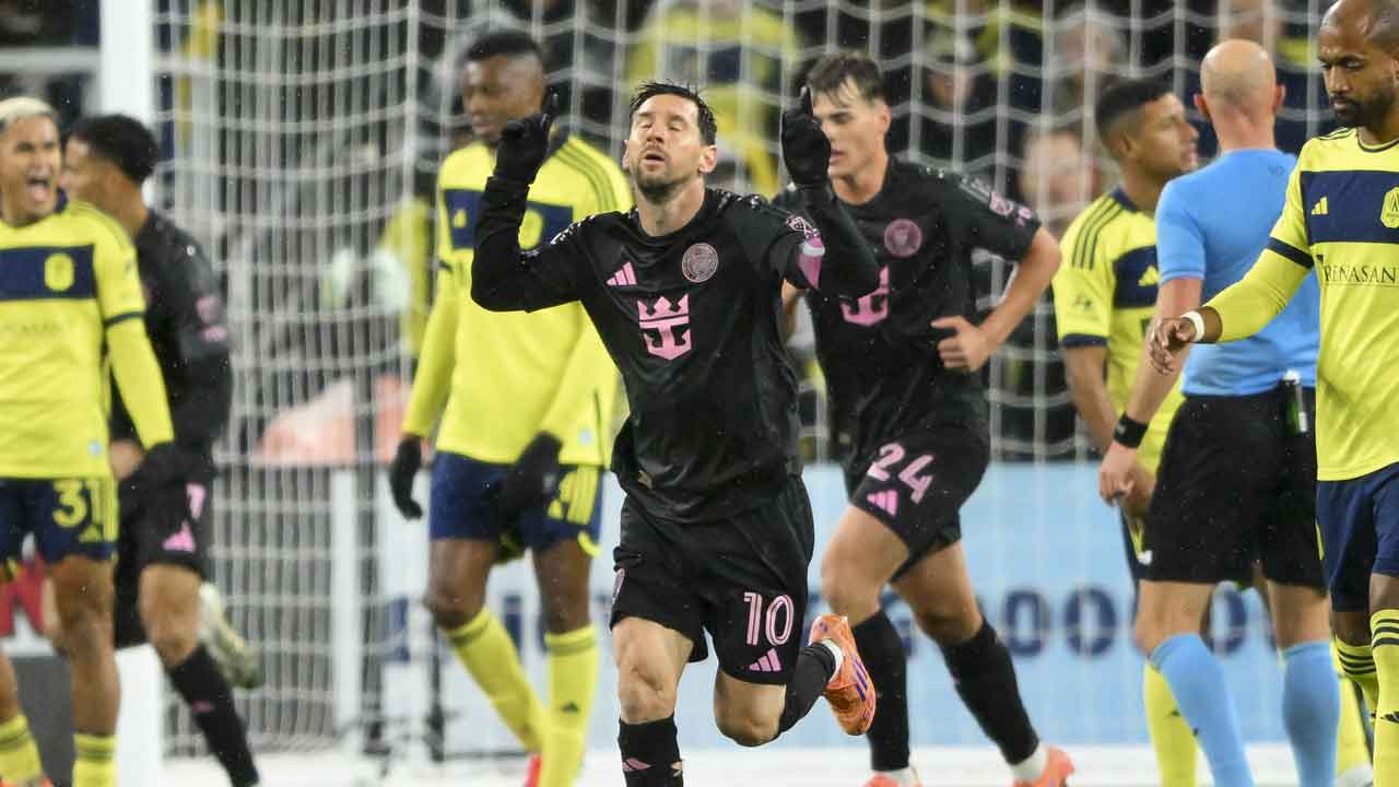 মেসির গোলের পরও জিততে পারল না মায়ামি