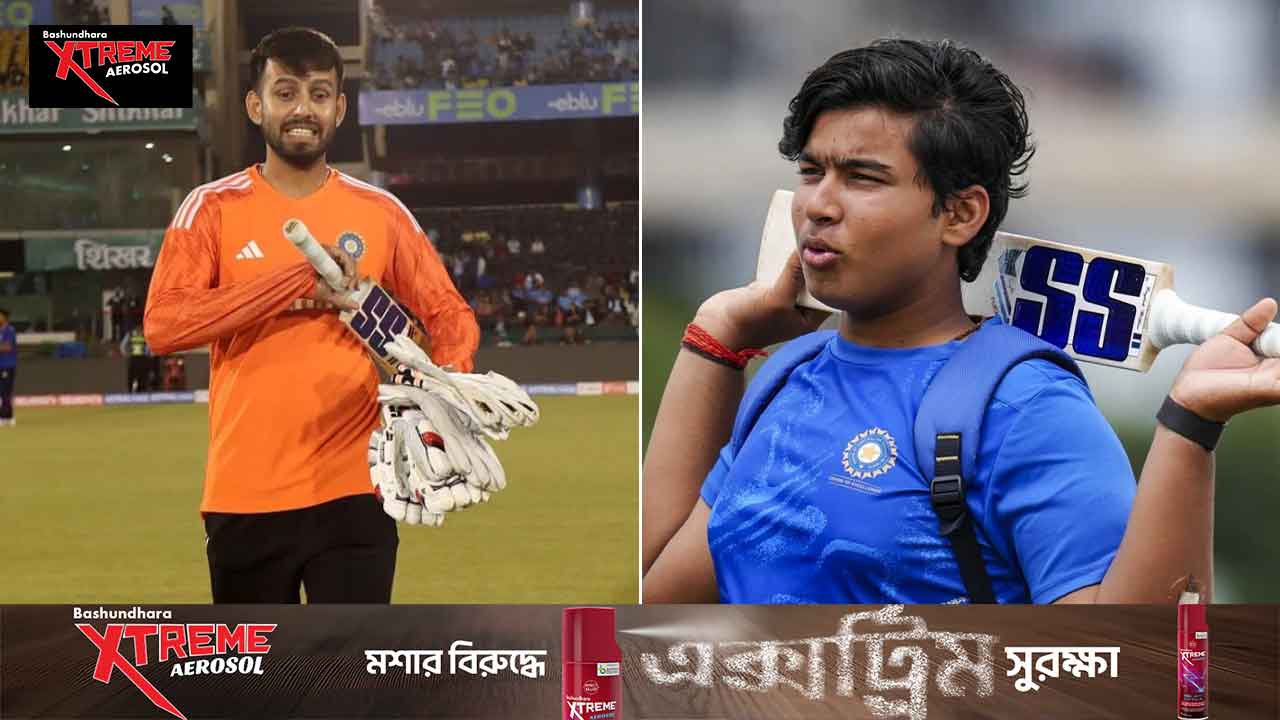 রাইজিং স্টারস এশিয়া কাপে ৩২ বছরের জিতেশের সঙ্গে ১৪ বছরের সূর্যবংশী