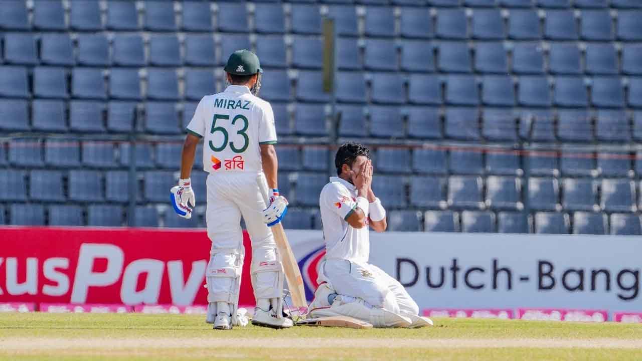 রেকর্ডের বন্যা বইয়ে ইনিংস ঘোষণা বাংলাদেশের