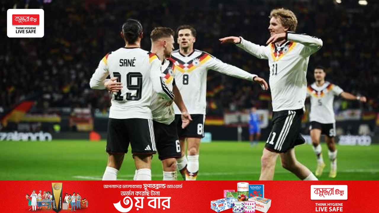 হাফ ডজন গোলে বিশ্বকাপে জার্মানি