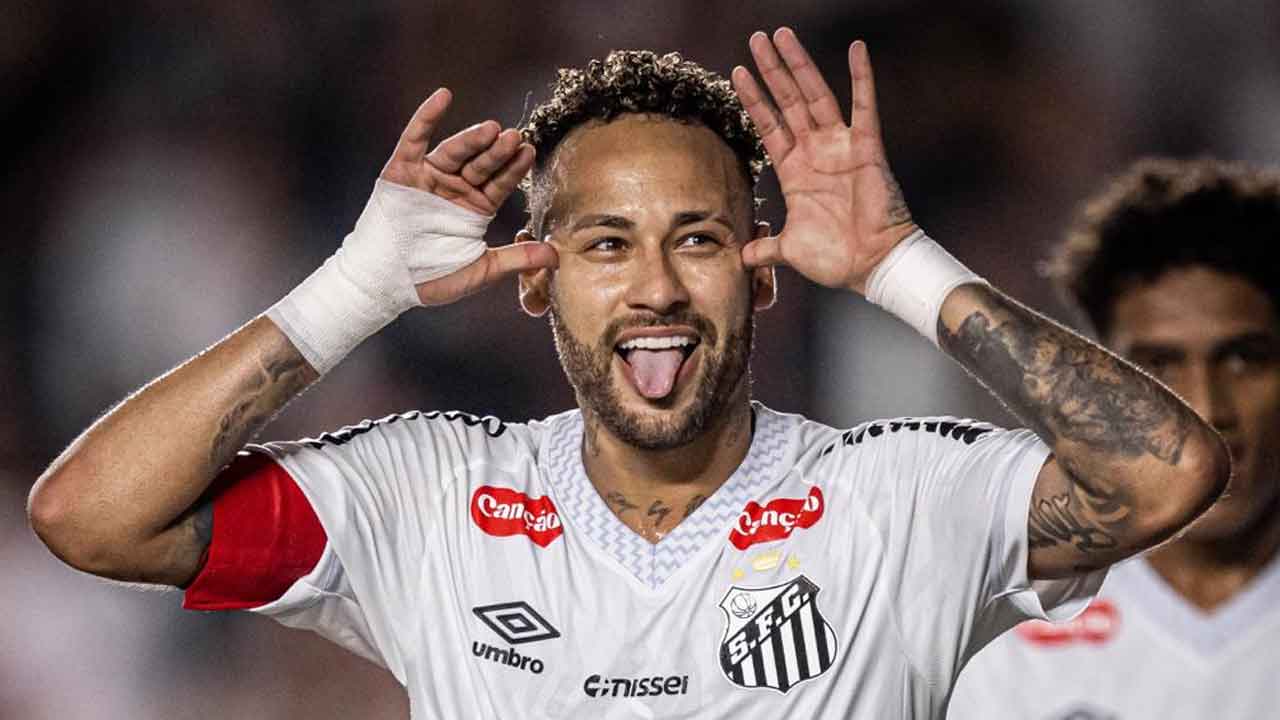 চোট নিয়ে খেলেও নেইমারের গোল-অ্যাসিস্ট, আপাতত নিরাপদ সান্তোস