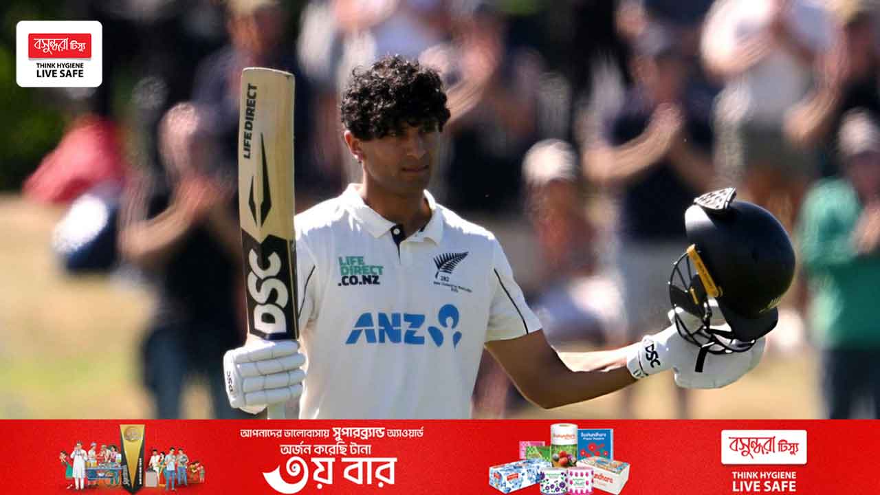 রবীন্দ্রর ‘ড্যাডি হান্ড্রেড’, রান পাহাড়ে চাপা ওয়েস্ট ইন্ডিজ