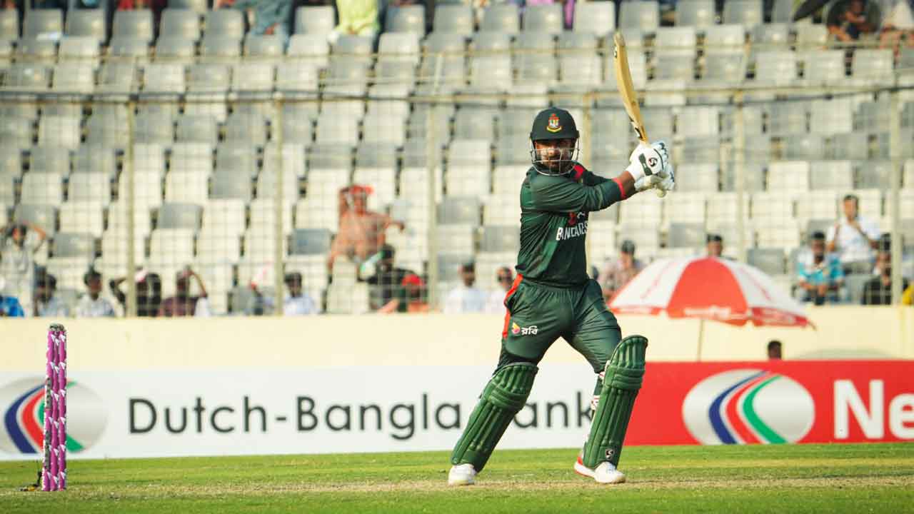 ১৯ ইনিংস ও ৯১৭ দিন পর লিটনের ফিফটি