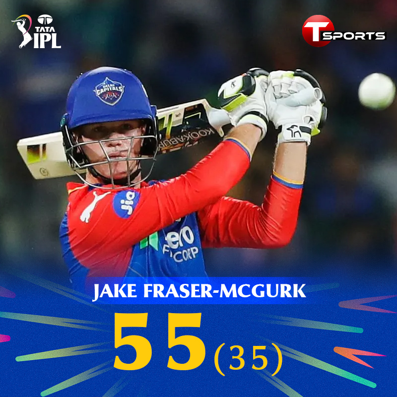 Jake Fraser-McGurk brilliant half century against Lucknow Super Giants | LSG vs DC | IPL 2024