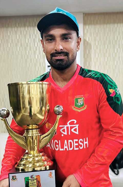 জোড়া কীর্তির পর লিটন, ‘ক্রিকেটার হয়েছি, রেকর্ড হবেই’