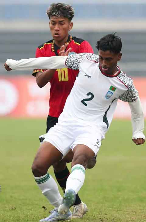 এশিয়ান কাপ বাছাইয়ে বড় জয়ে শুরু বাংলাদেশের