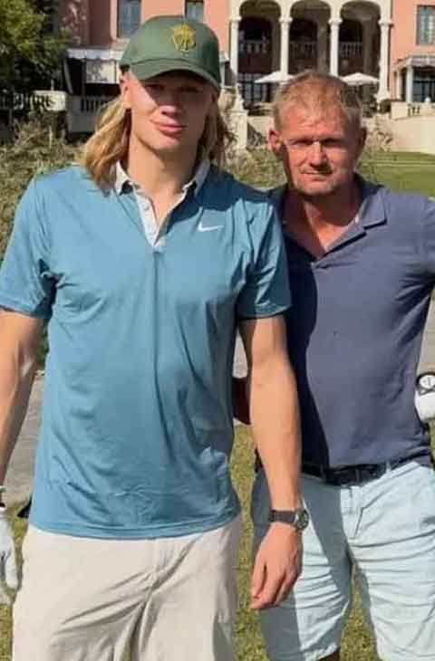 ফুটবলার নয়, গলফার হওয়ার পথে ছিলেন হলান্ড