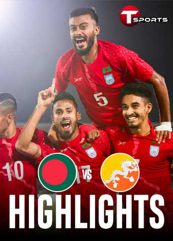 Highlights | Bangladesh vs Bhutan | FIFA Friendly Football Match | Football | T Sports