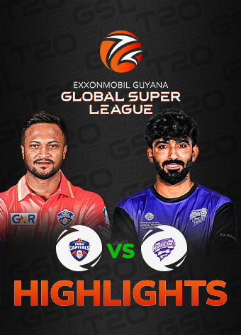 Highlights | Dubai Capitals vs Hobart Hurricanes | Match 3rd | GSL 2025